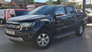 2022 Ford Ranger 2.0 Ecoblue Limited Pickup Double Cab 4dr Diesel Auto 4WD Euro 6 (s/s) (170 Ps) in Black — image 3