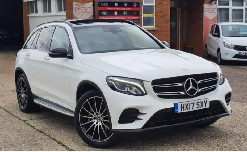 2017 Mercedes-Benz Glc 2.1 Glc250d Amg Line (premium Plus) G-Tronic 4matic Euro 6 (s/s) 5dr in White — image 1