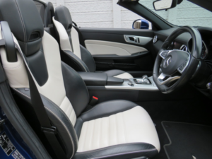 2016 Mercedes-Benz Slc Slc 200 Amg Line Roadster 9g Automatic * Two Tone Nappa Leather + Pan Roof + Air Scarf + Big Spec * in Blue — image 5