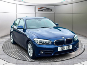 2017 BMW 1 Series 1.5 118i M Sport Auto Euro 6 (s/s) 5dr in Blue — image 4