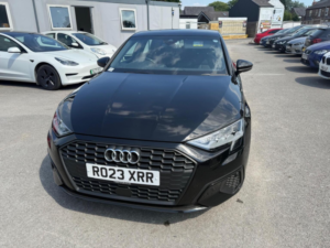 2023 Audi A3 1.0 Tfsi 30 Technik Sportback S Tronic Euro 6 (s/s) 5dr in Black — image 2