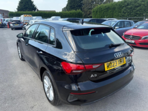 2023 Audi A3 1.0 Tfsi 30 Technik Sportback S Tronic Euro 6 (s/s) 5dr in Black — image 4
