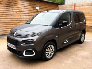 2023 Citroen Berlingo 4 SEAT Petrol Auto Wheelchair Accessible Disabled Access Vehicle Wav in Grey — image 3
