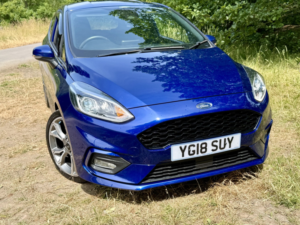 2018 Ford Fiesta 1.0 T*st-Line 140*only 25k-Appleplay-Dab-Cam-Fsh*outstanding* in Blue — image 2