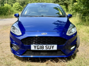 2018 Ford Fiesta 1.0 T*st-Line 140*only 25k-Appleplay-Dab-Cam-Fsh*outstanding* in Blue — image 3