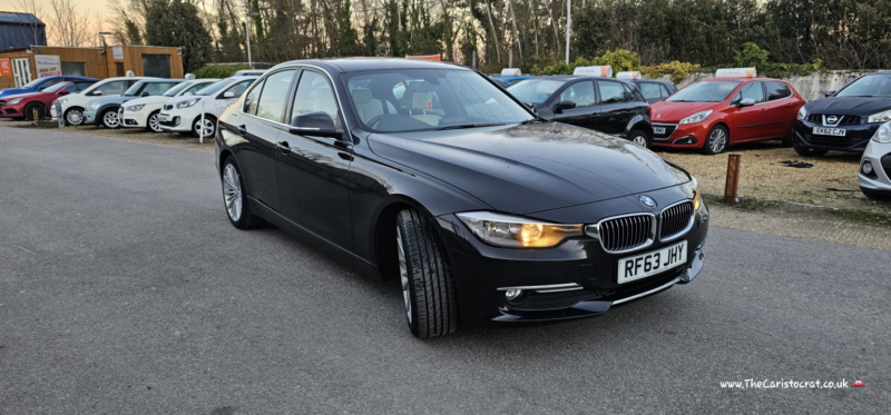 2013 BMW 3 Series 2.0 320d Luxury Saloon in Black — image 1