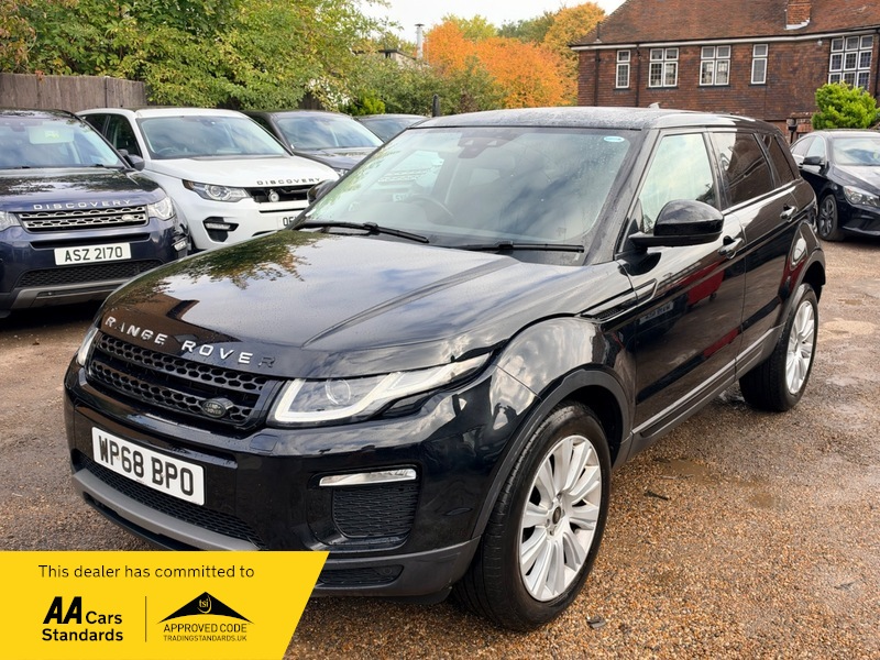 2018 Land Rover Range Rover Evoque Td4 Se Tech in Black — image 1