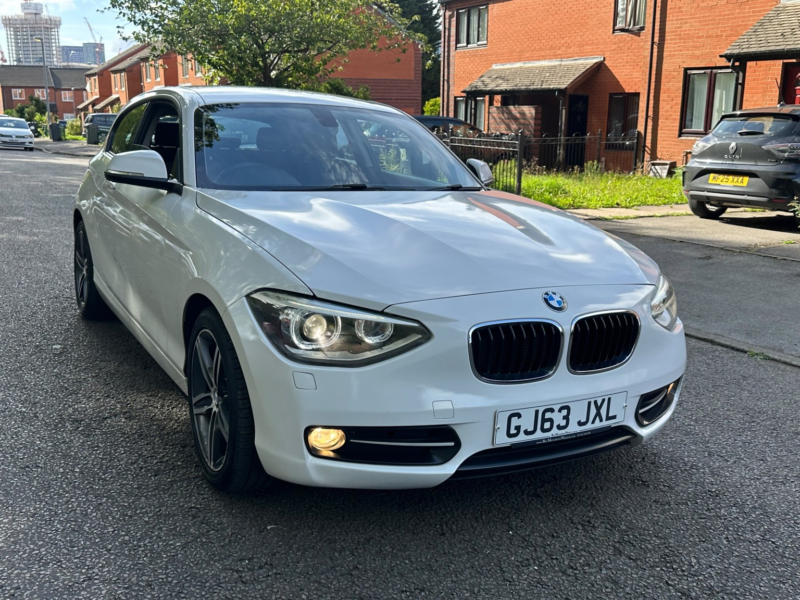 2013 BMW 1 Series 1.6 116i Sport 3-Door in White — image 1