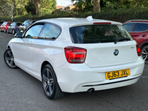 2013 BMW 1 Series 1.6 116i Sport 3-Door in White — image 5