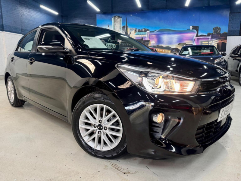 2018 Kia Rio 1.25 2 Euro 6 (s/s) 5dr in Black — image 1