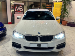 2017 BMW 5 Series 2.0 520d M Sport Touring in White — image 2