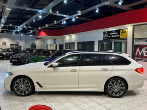 2017 BMW 5 Series 2.0 520d M Sport Touring in White — image 5