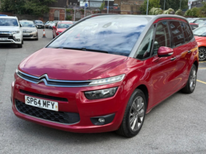 2014 Citroen Grand C4 Picasso 1.6 E-Hdi Exclusive+ Euro 5 (s/s) 5dr in Red — image 3