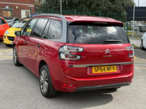 2014 Citroen Grand C4 Picasso 1.6 E-Hdi Exclusive+ Euro 5 (s/s) 5dr in Red — image 4