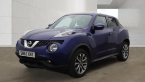 2017 Nissan Juke 1.5 Dci Tekna in Blue — image 2