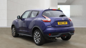 2017 Nissan Juke 1.5 Dci Tekna in Blue — image 3