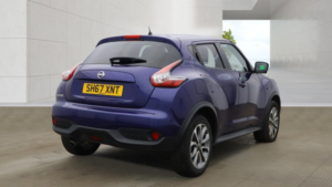 2017 Nissan Juke 1.5 Dci Tekna in Blue — image 4