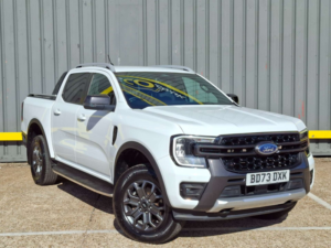 2023 Ford Ranger 2.0 Td Ecoblue Wildtrak Pickup Double Cab 4dr Diesel Auto 4WD Euro 6 (s/s) (205 Ps) in White — image 2