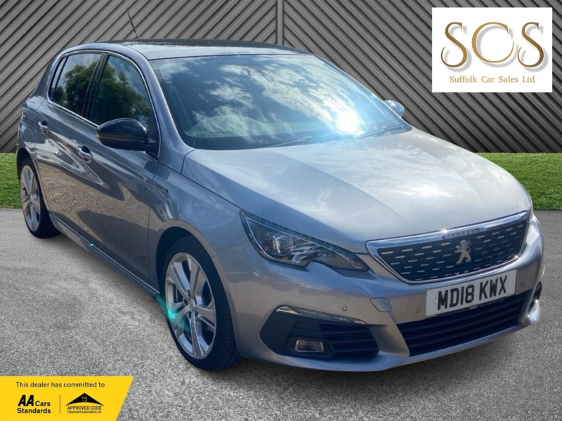 2018 Peugeot 308 1.2 Puretech Gt Line in Grey — image 1