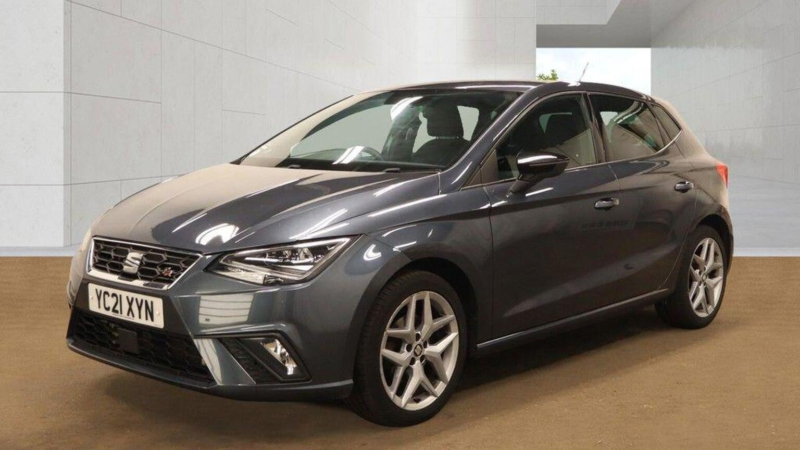 2021 SEAT Ibiza 1.0 Tsi Fr Euro 6 (s/s) 5dr in Grey — image 1