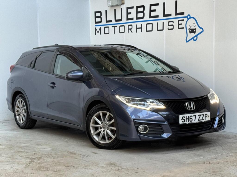 2017 Honda Civic 1.6 I-Dtec Se Plus Tourer Euro 5 (s/s) 5dr in Blue — image 1