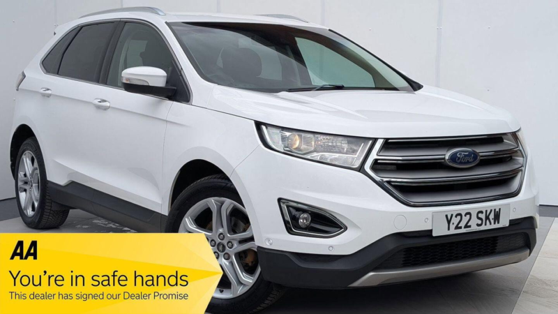 2016 Ford Edge 2.0 Tdci Titanium Powershift AWD Euro 6 (s/s) 5dr in White — image 1