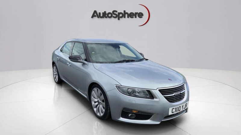 2010 Saab 9-5 2.0t Aero Auto Euro 5 4dr in Silver — image 1