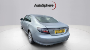 2010 Saab 9-5 2.0t Aero Auto Euro 5 4dr in Silver — image 3