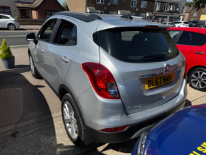 2018 Vauxhall Mokka X 1.4i Turbo Ecotec Active Euro 6 (s/s) 5dr in Silver — image 4
