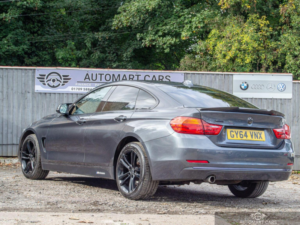 2014 BMW 4 Series Gran Coupe 2.0 420d Sport Auto Xdrive Euro 6 (s/s) 5dr in Grey — image 4