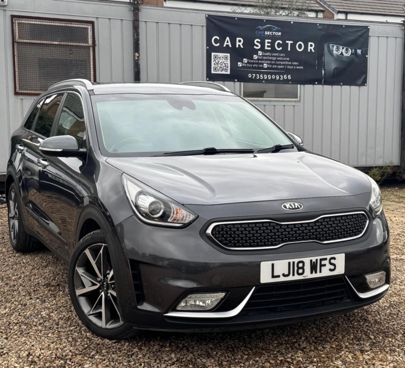 2018 Kia Niro 1.6h Gdi 2 Dct Euro 6 (s/s) 5dr in Grey — image 1