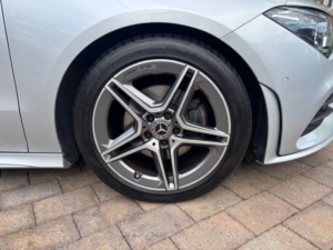 2021 Mercedes-Benz Cla 1.3 Cla180 Amg Line (premium 2) Coupe 4dr Petrol 7g-Dct Euro 6 (s/s) (136 Ps) in Silver — image 3