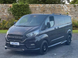 2019 Ford Transit Custom 2.0 320 Ecoblue Limited Crew Van L2 H1 Euro 6 5dr (6 Seat) in Black — image 2