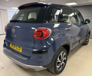 2019 Fiat 500l 1.4 City Cross MPV 5dr Petrol Manual Euro 6 (95 Bhp) in Blue — image 4
