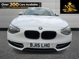 2015 BMW 1 Series 2.0 116d Sport 5-Door in White — image 2
