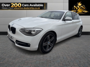 2015 BMW 1 Series 2.0 116d Sport 5-Door in White — image 3