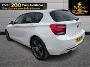 2015 BMW 1 Series 2.0 116d Sport 5-Door in White — image 5