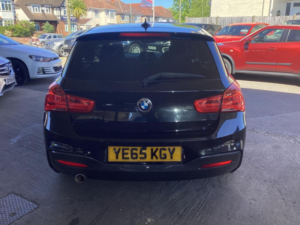2015 BMW 1 Series 1.5 116d M Sport Auto Euro 6 (s/s) 3dr in Black — image 6