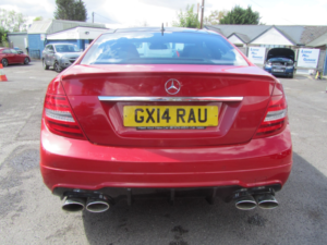 2014 Mercedes-Benz C Class 2.1 C220 Cdi Amg Sport Edition in Red — image 5