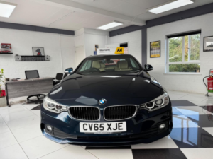 2015 BMW 4 Series 2.0 420d Se Auto Euro 6 (s/s) 2dr in Blue — image 2