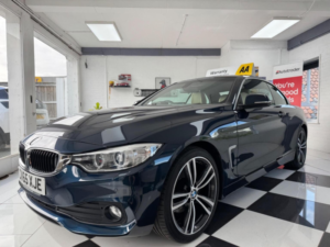 2015 BMW 4 Series 2.0 420d Se Auto Euro 6 (s/s) 2dr in Blue — image 3