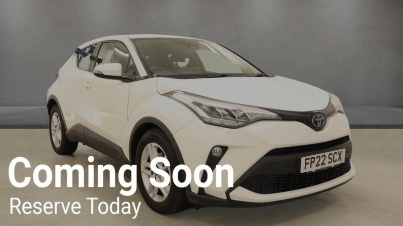 2022 Toyota C-Hr 1.8 Vvt-H Icon CVT Euro 6 (s/s) 5dr in White — image 1