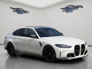 2021 BMW M3 3.0 Biturbo Competition Steptronic Euro 6 (s/s) 4dr in White — image 3