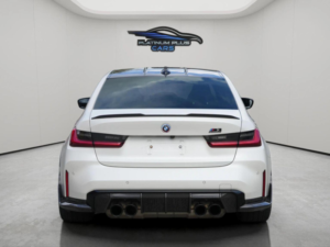 2021 BMW M3 3.0 Biturbo Competition Steptronic Euro 6 (s/s) 4dr in White — image 4