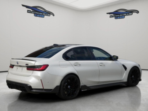2021 BMW M3 3.0 Biturbo Competition Steptronic Euro 6 (s/s) 4dr in White — image 6