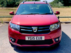 2015 Dacia Logan Mcv 0.9 Tce Laureate Euro 5 5dr in Red — image 2