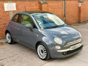 2015 Fiat 500 0.9 Twinair Lounge Euro 6 (s/s) 3dr in Grey — image 2
