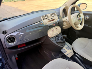 2015 Fiat 500 0.9 Twinair Lounge Euro 6 (s/s) 3dr in Grey — image 5