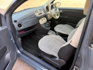 2015 Fiat 500 0.9 Twinair Lounge Euro 6 (s/s) 3dr in Grey — image 6