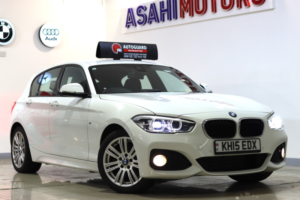 2015 BMW 1 Series 1.6 118i M Sport Auto Euro 6 (s/s) 5dr in White — image 5